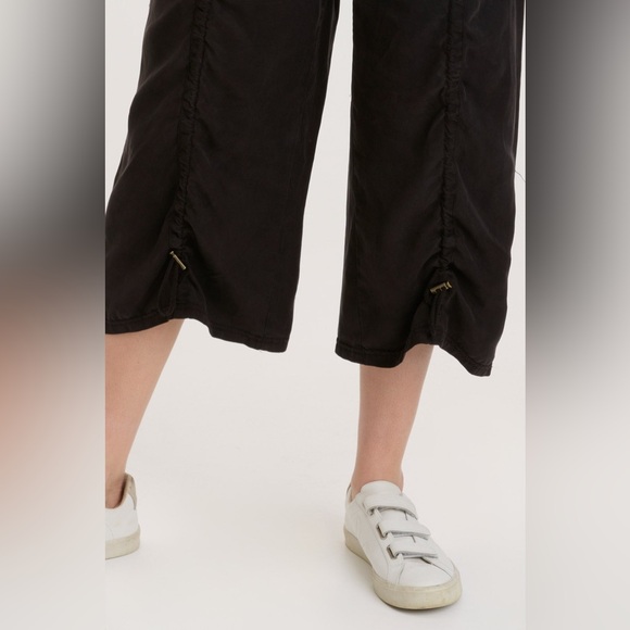 NWT XCVI HEWITT HOODED JUMPSUIT, BLACK - Picture 2 of 5